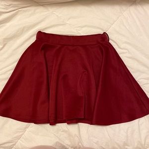 High Waisted Skater Skirt